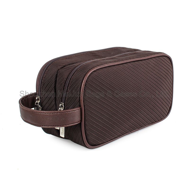 Men Portable Waterproof Toiletry Organizer Bag Travel Cosmetic Shaving Dopp Kit Bag