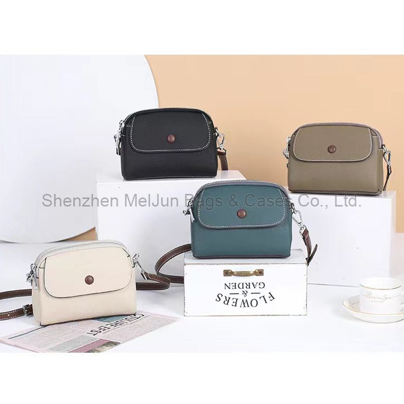 Head layer cowhide crossbody bag for women in 2024, new high-end single shoulder backpack, fashionable and versatile leather phone small bag