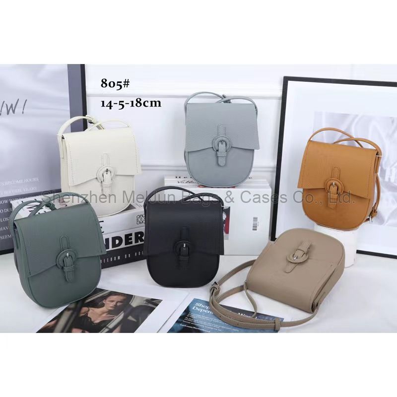 MEL JUN 2024 spring/summer new saddle bag Korean simple underarm bag temperament shoulder bag casual crossbody bag leather women's bag