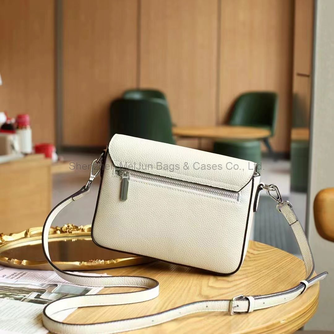 MEL JUN New women's bag new leather crossbody bag female everything temperament goddess head layer cowhide shoulder handbag female