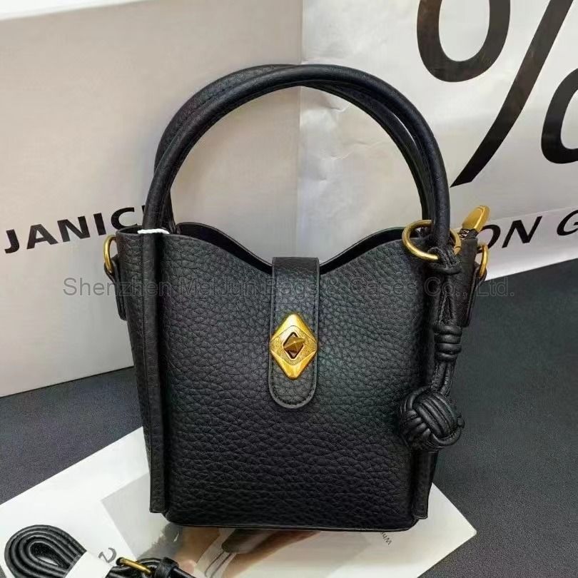 MEL JUN Senior sense of spring and summer handbag with 2024 new fashion commuter crossbody bag popular bucket bag women