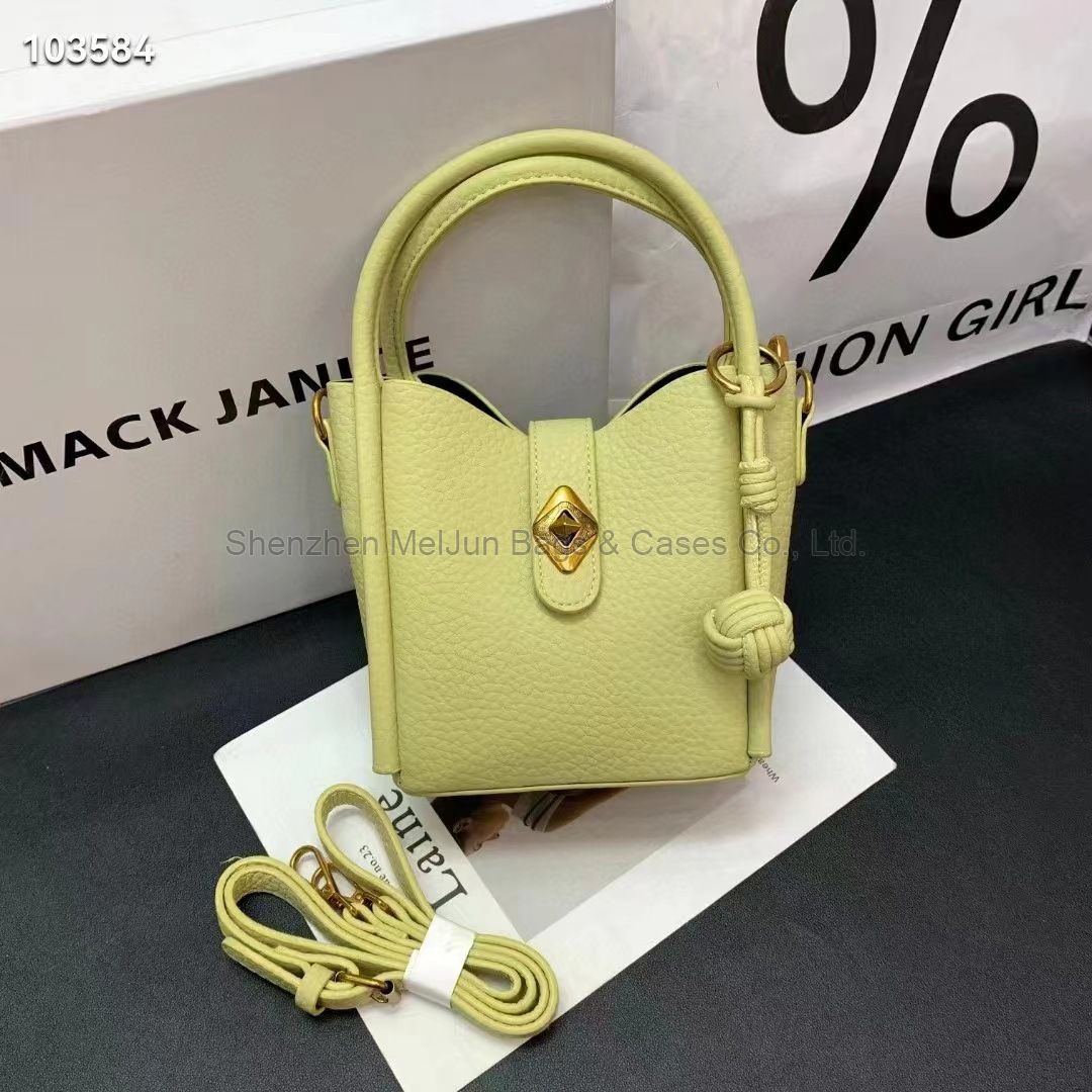 MEL JUN Senior sense of spring and summer handbag with 2024 new fashion commuter crossbody bag popular bucket bag women