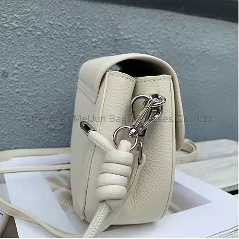 MEL JUN Popular leather small square bag senior sense small bag women 2024 new cross-body bag single shoulder bag women's bag