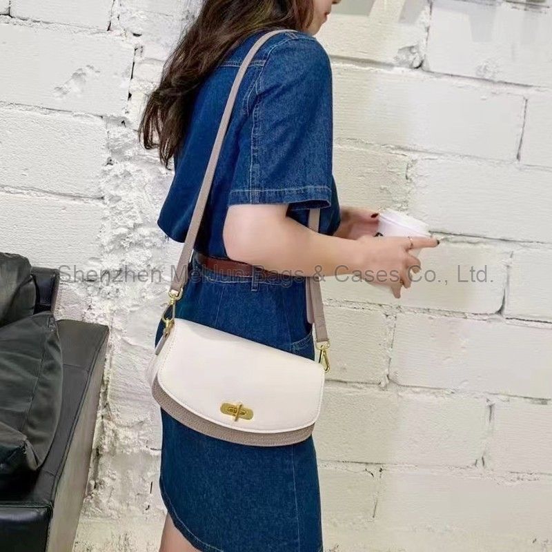 MEL JUN Summer women's bag 2024 new fashion saddle bag underarm original niche design single shoulder crossbody bag advanced texture