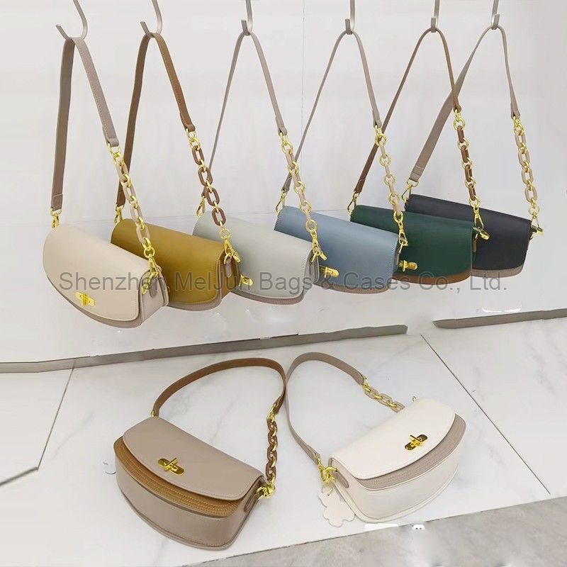 MEL JUN Summer women's bag 2024 new fashion saddle bag underarm original niche design single shoulder crossbody bag advanced texture