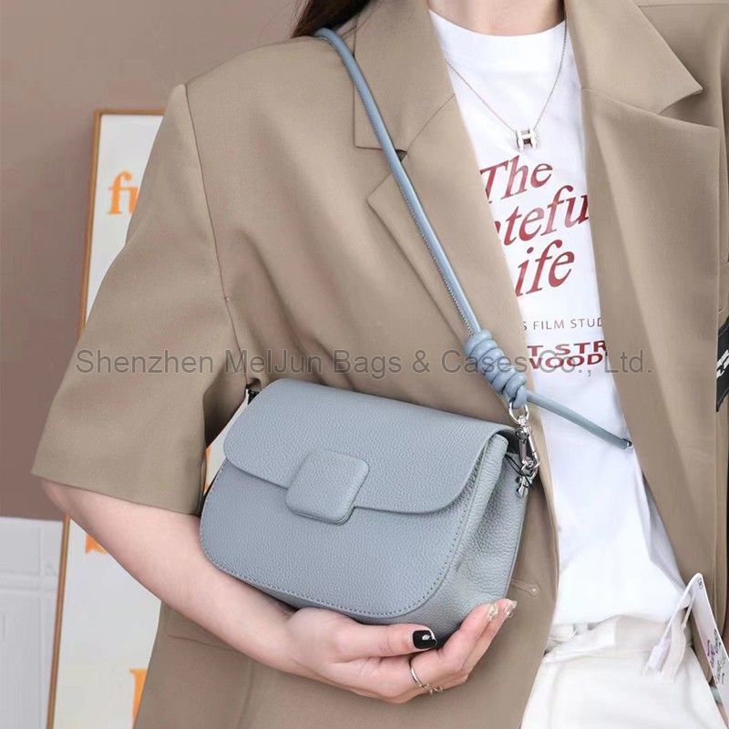 MEL JUN Macaron single shoulder crossbody small square bag for women 2024 spring/summer new solid color crossbody bag Korean version all-match female bag