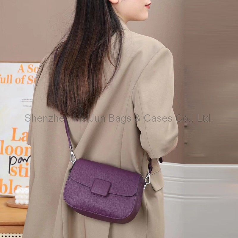 MEL JUN Macaron single shoulder crossbody small square bag for women 2024 spring/summer new solid color crossbody bag Korean version all-match female bag