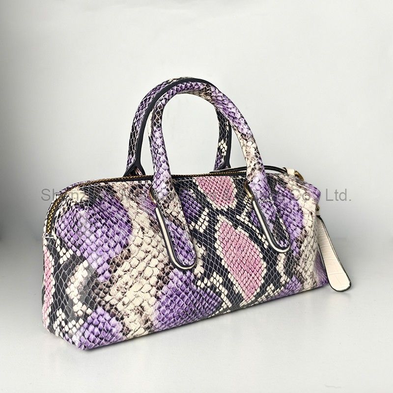 MEL JUN Fashion women's snake print shoulder handbag Women's bag new design crossbody snake bag