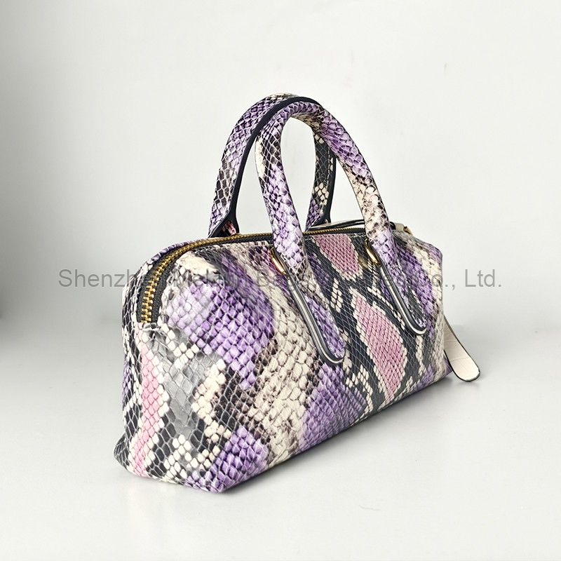 MEL JUN Fashion women's snake print shoulder handbag Women's bag new design crossbody snake bag