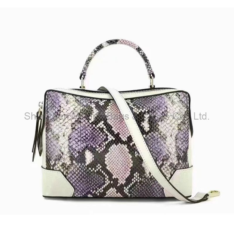 MEL JUN Fashion women's snake print shoulder handbag Women's bag new design crossbody snake bag