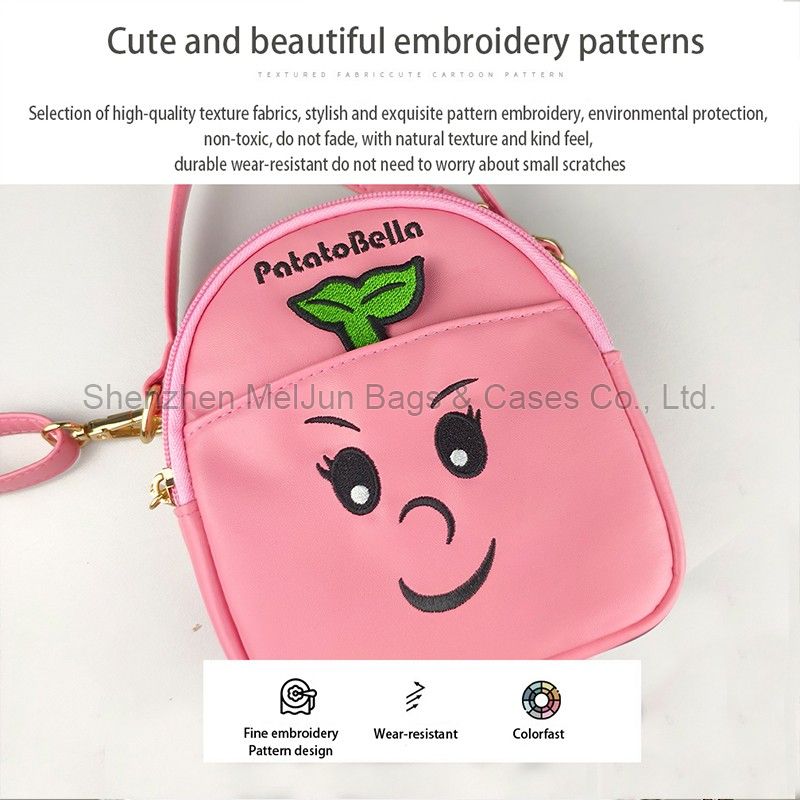 Patato Bella Kids Fashion PU waterproof hand bill shoulder crossbody bag